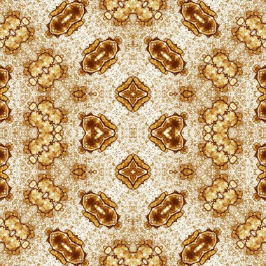 Kusursuz desen. Kusursuz bir doku. Soyut sonsuz desen. kaleydoskop