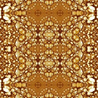 Kusursuz desen. Kusursuz bir doku. Soyut sonsuz desen. kaleydoskop