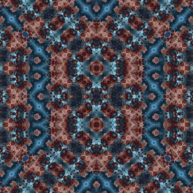 Kusursuz retro desen. Kusursuz sanat dokusu. Örülmüş halı