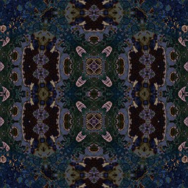 Kusursuz desen. Kusursuz bir doku. Soyut sonsuz desen. kaleydoskop