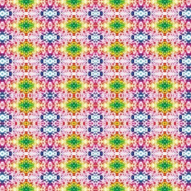 Kusursuz desen. Kusursuz bir doku. Soyut sonsuz desen. kaleydoskop