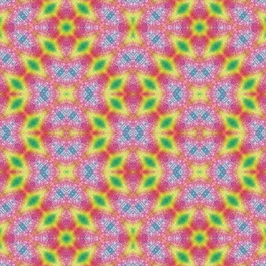 Kusursuz desen. Kusursuz bir doku. Soyut sonsuz desen. kaleydoskop