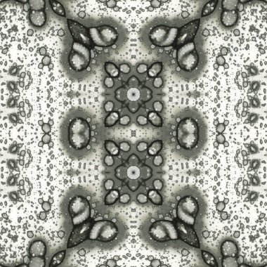 Kusursuz desen. Kusursuz bir doku. Soyut sonsuz desen. kaleydoskop