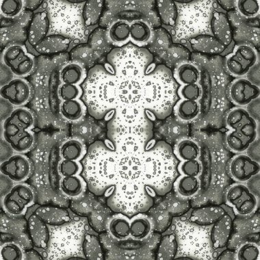 Kusursuz desen. Kusursuz bir doku. Soyut sonsuz desen. kaleydoskop