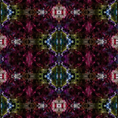 Kusursuz desen. Kusursuz bir doku. Soyut sonsuz desen. kaleydoskop