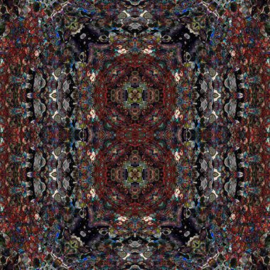 Kusursuz desen. Kusursuz bir doku. Soyut sonsuz desen. kaleydoskop