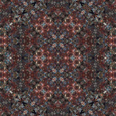 Kusursuz desen. Kusursuz bir doku. Soyut sonsuz desen. kaleydoskop