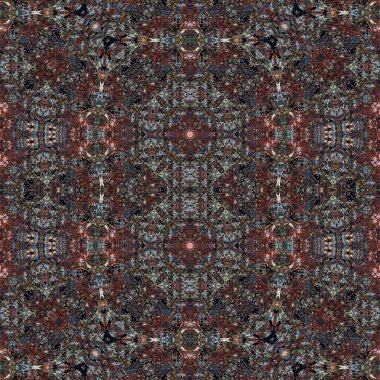 Kusursuz desen. Kusursuz bir doku. Soyut sonsuz desen. kaleydoskop