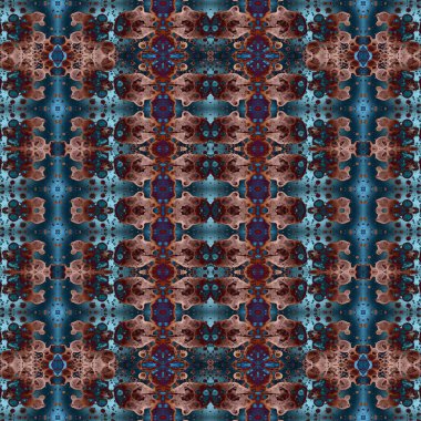 Kusursuz desen. Kusursuz bir doku. Soyut sonsuz desen. kaleydoskop