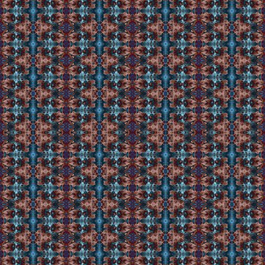 Kusursuz desen. Kusursuz bir doku. Soyut sonsuz desen. kaleydoskop