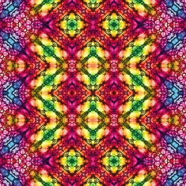 Kusursuz desen. Kusursuz bir doku. Soyut sonsuz desen. kaleydoskop