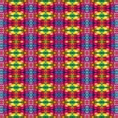 Kusursuz desen. Kusursuz bir doku. Soyut sonsuz desen. kaleydoskop