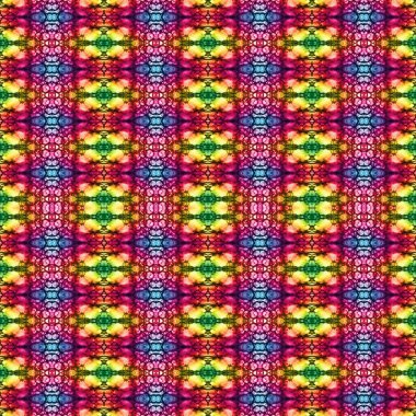 Kusursuz desen. Kusursuz bir doku. Soyut sonsuz desen. kaleydoskop