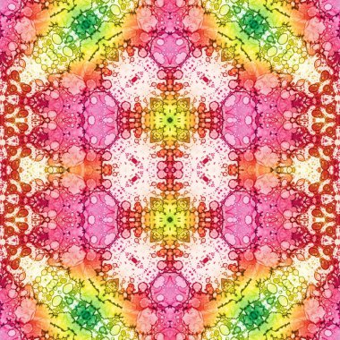 Kusursuz desen. Kusursuz bir doku. Soyut sonsuz desen. kaleydoskop