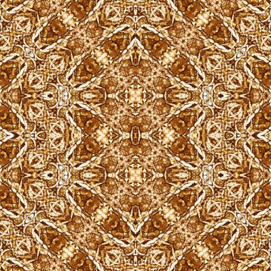 Kusursuz desen. Kusursuz bir doku. Soyut sonsuz desen. kaleydoskop