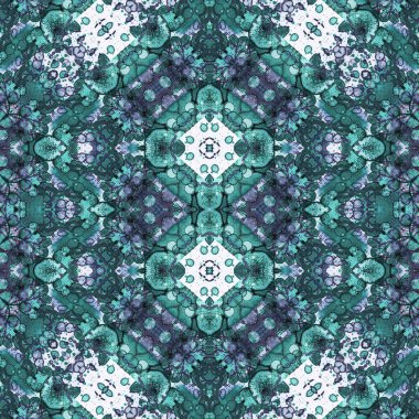 Kusursuz retro desen. Kusursuz sanat dokusu. Örülmüş halı