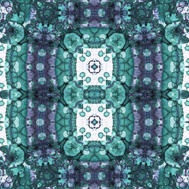 Kusursuz retro desen. Kusursuz sanat dokusu. Örülmüş halı