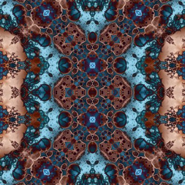 Kusursuz retro desen. Kusursuz sanat dokusu. Örülmüş halı