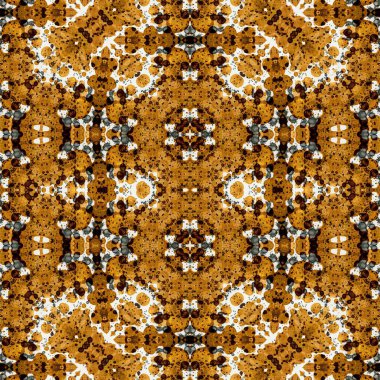 Kusursuz retro desen. Kusursuz sanat dokusu. Örülmüş halı