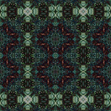 Kusursuz retro desen. Kusursuz sanat dokusu. Örülmüş halı