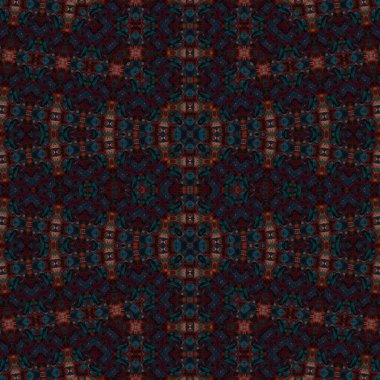 Kusursuz retro desen. Kusursuz sanat dokusu. Örülmüş halı