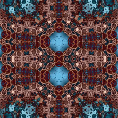 Kusursuz retro desen. Kusursuz sanat dokusu. Örülmüş halı