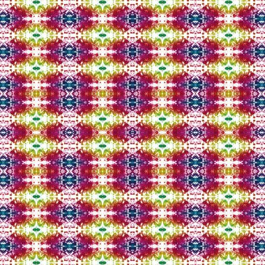 Kusursuz retro desen. Kusursuz sanat dokusu. Örülmüş halı