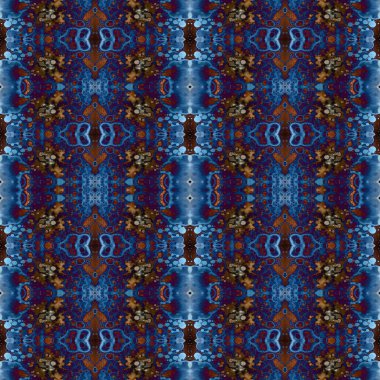 Kusursuz retro desen. Kusursuz sanat dokusu. Örülmüş halı