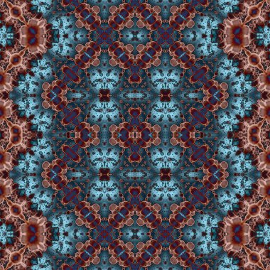 Kusursuz retro desen. Kusursuz sanat dokusu. Örülmüş halı