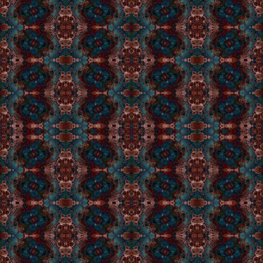 Kusursuz retro desen. Kusursuz sanat dokusu. Örülmüş halı