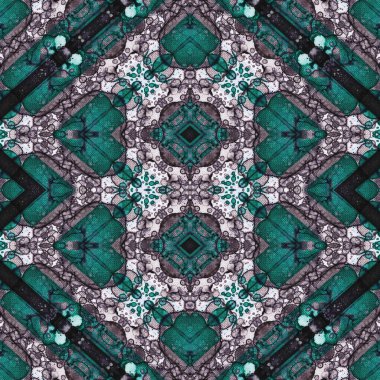 Kusursuz retro desen. Kusursuz sanat dokusu. Örülmüş halı