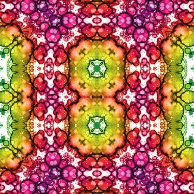 Kusursuz retro desen. Kusursuz sanat dokusu. Örülmüş halı