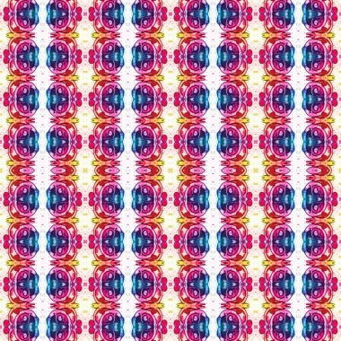 Kusursuz retro desen. Kusursuz sanat dokusu. Örülmüş halı