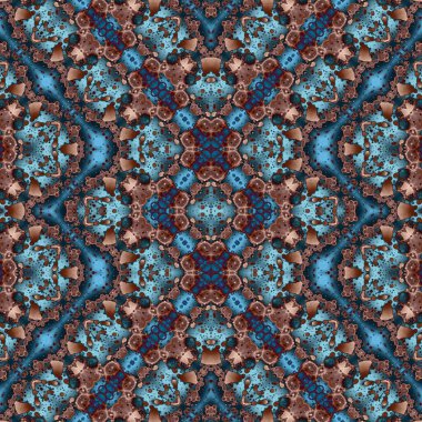 Kusursuz retro desen. Kusursuz sanat dokusu. Örülmüş halı