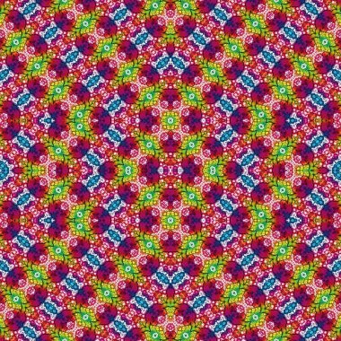 Kusursuz retro desen. Kusursuz sanat dokusu. Örülmüş halı