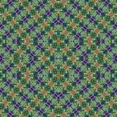 Kusursuz retro desen. Kusursuz sanat dokusu. Örülmüş halı