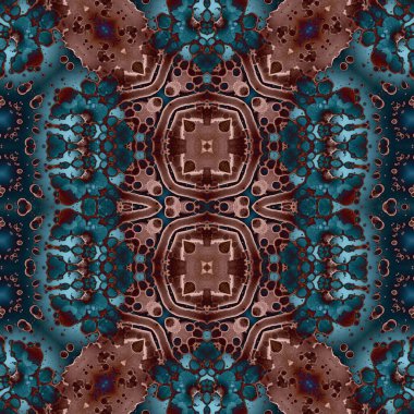 Kusursuz retro desen. Kusursuz sanat dokusu. Örülmüş halı