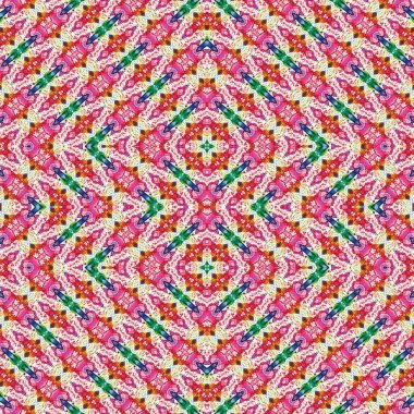 Kusursuz retro desen. Kusursuz sanat dokusu. Örülmüş halı