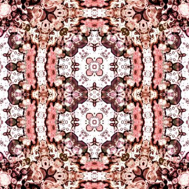 Kusursuz retro desen. Kusursuz sanat dokusu. Örülmüş halı