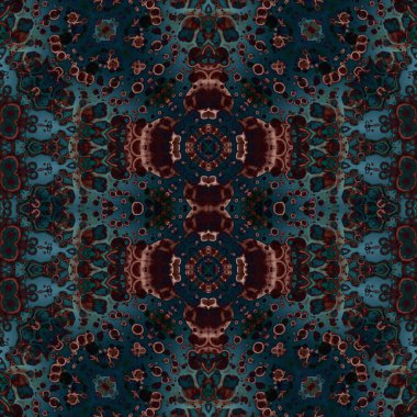 Kusursuz retro desen. Kusursuz sanat dokusu. Örülmüş halı