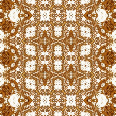 Kusursuz retro desen. Kusursuz sanat dokusu. Örülmüş halı