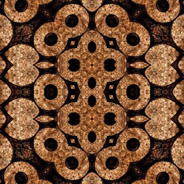 Kusursuz retro desen. Kusursuz sanat dokusu. Örülmüş halı