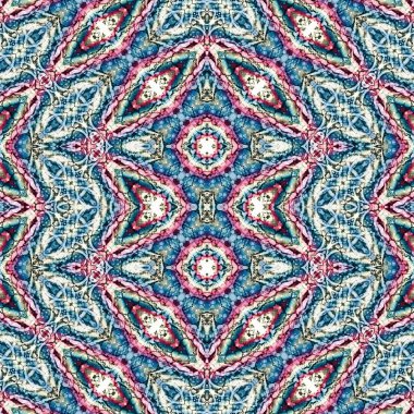 Kusursuz retro desen. Kusursuz sanat dokusu. Örülmüş halı