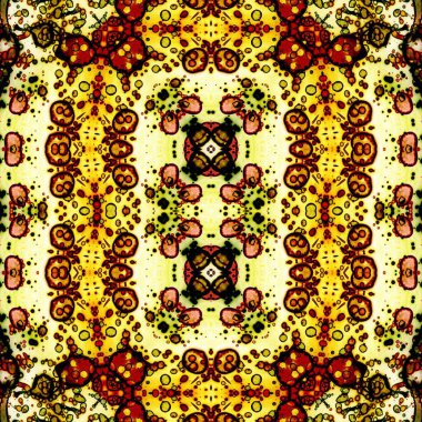 Kusursuz retro desen. Kusursuz sanat dokusu. Örülmüş halı