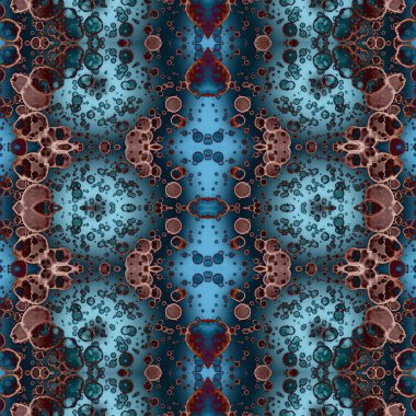 Kusursuz retro desen. Kusursuz sanat dokusu. Örülmüş halı