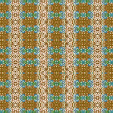 Kusursuz retro desen. Kusursuz sanat dokusu. Örülmüş halı