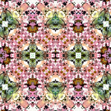 Kusursuz soyut desen. Kusursuz bir doku. Karışık arkaplan deseni