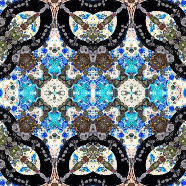 Kusursuz soyut desen. Kusursuz bir doku. Karışık arkaplan deseni