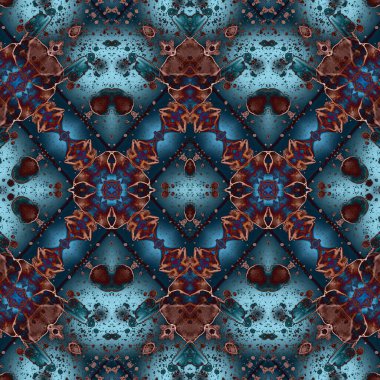 Kusursuz soyut desen. Kusursuz bir doku. Karışık arkaplan deseni