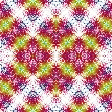 Kusursuz yaratıcı model. Yaratıcı bir geçmiş. Kaleydoskop deseni